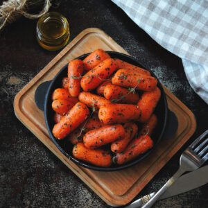 Honey Candied Baby Carrots