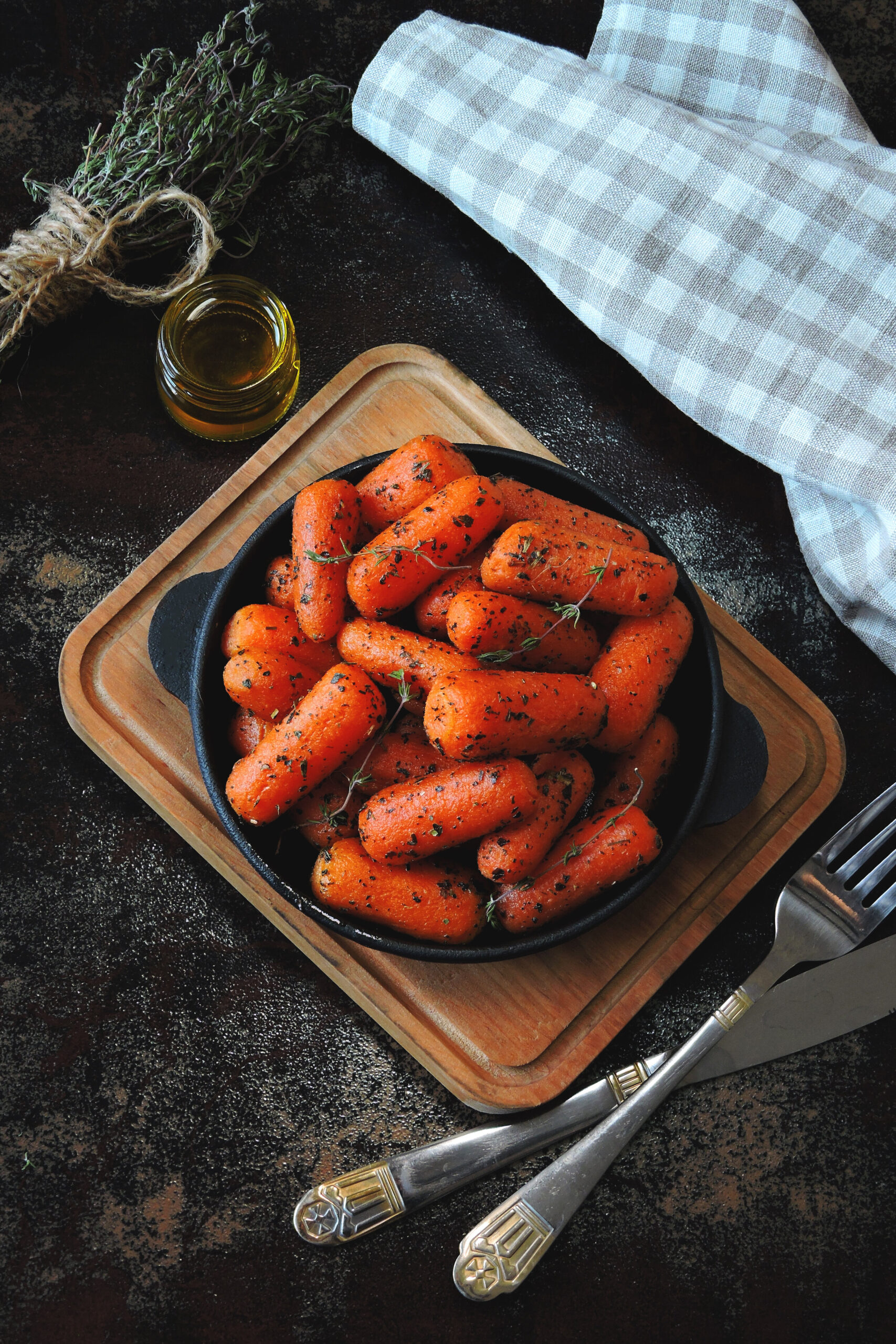 Honey Candied Baby Carrots