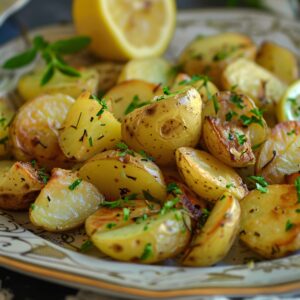 Parmesan Herb Baby Potatoes