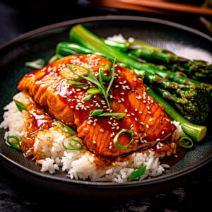 Teriyaki Glazed Salmon