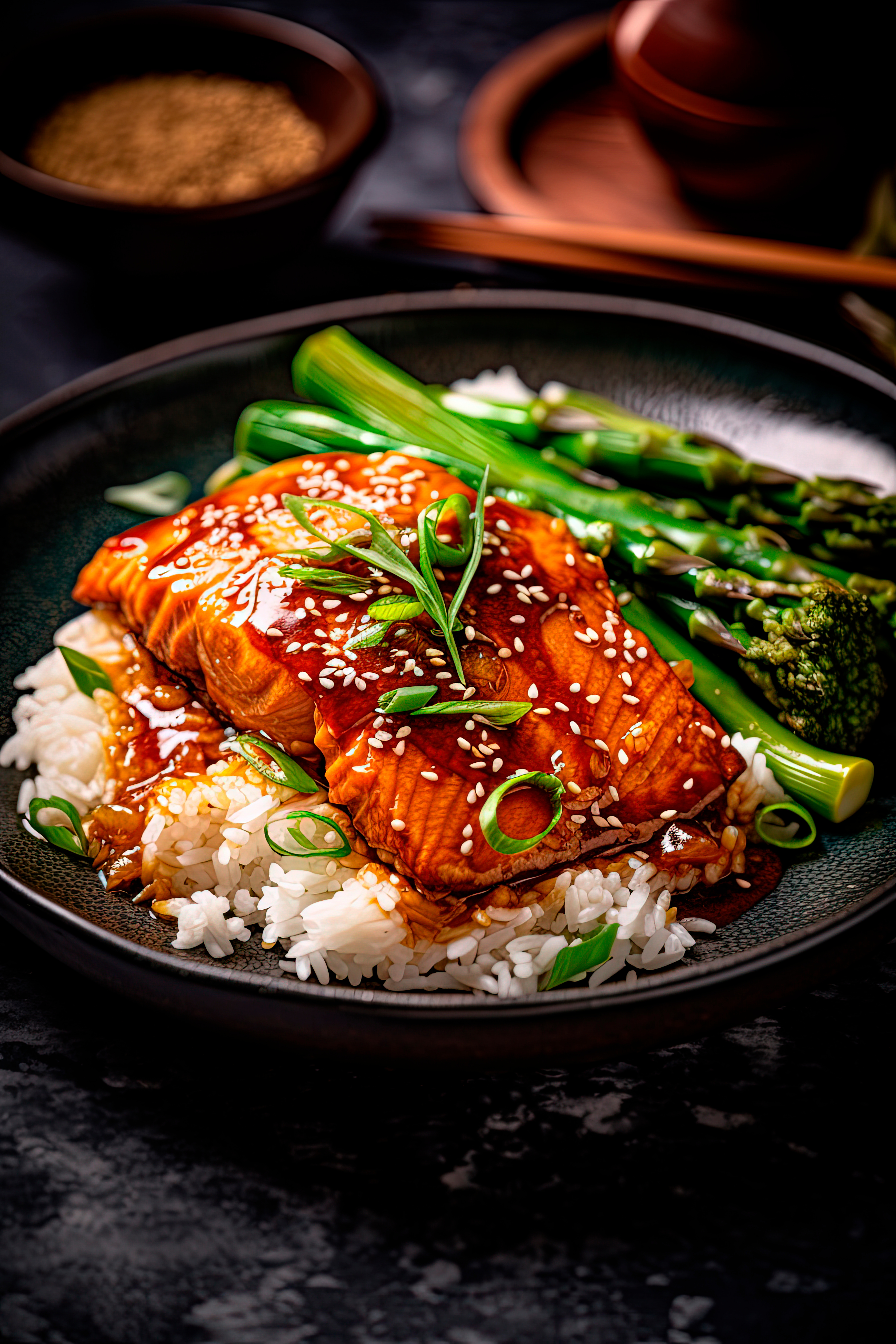 Teriyaki Glazed Salmon