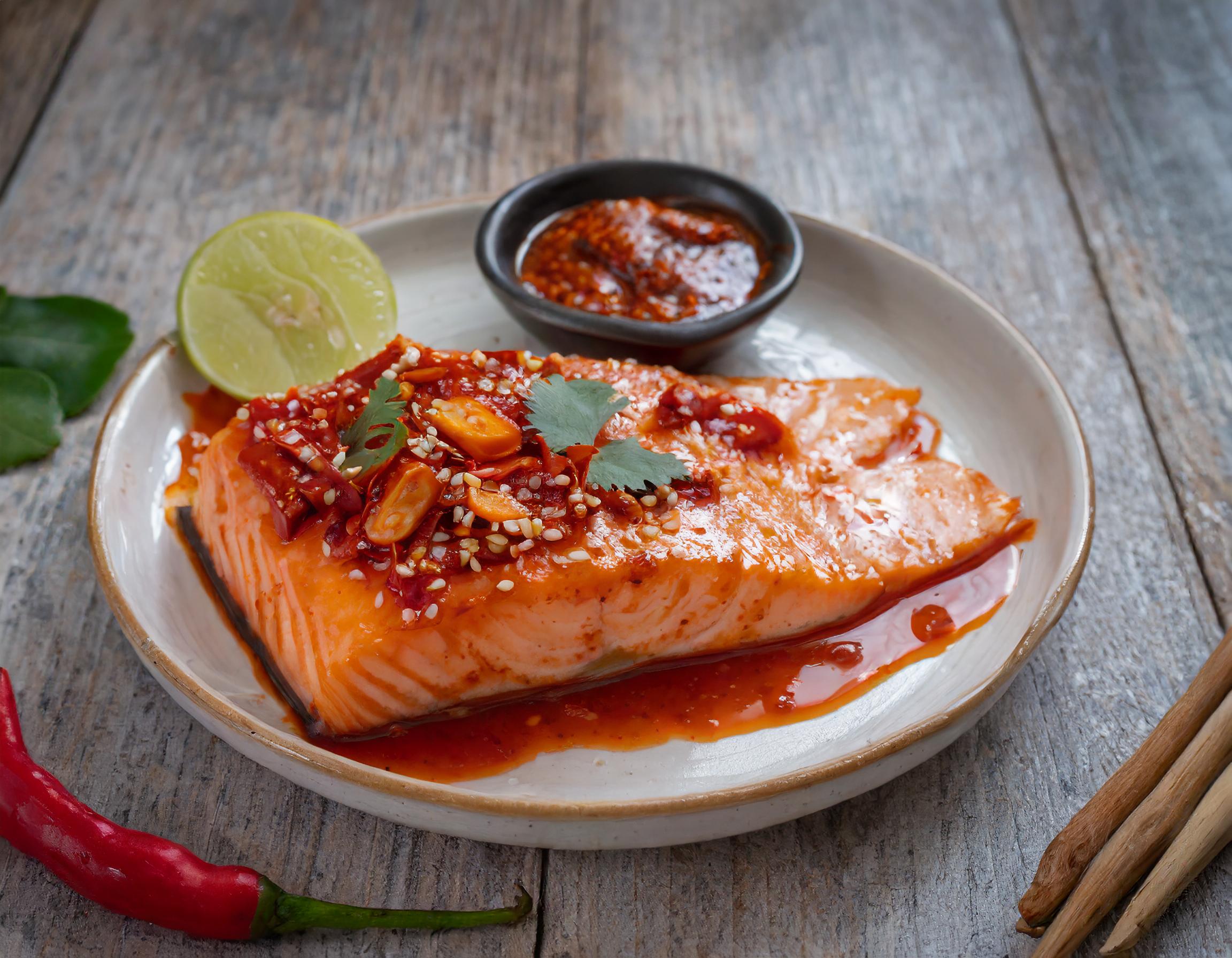 Gochujang Chili Salmon