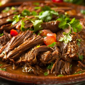 Beef Barbacoa Burrito